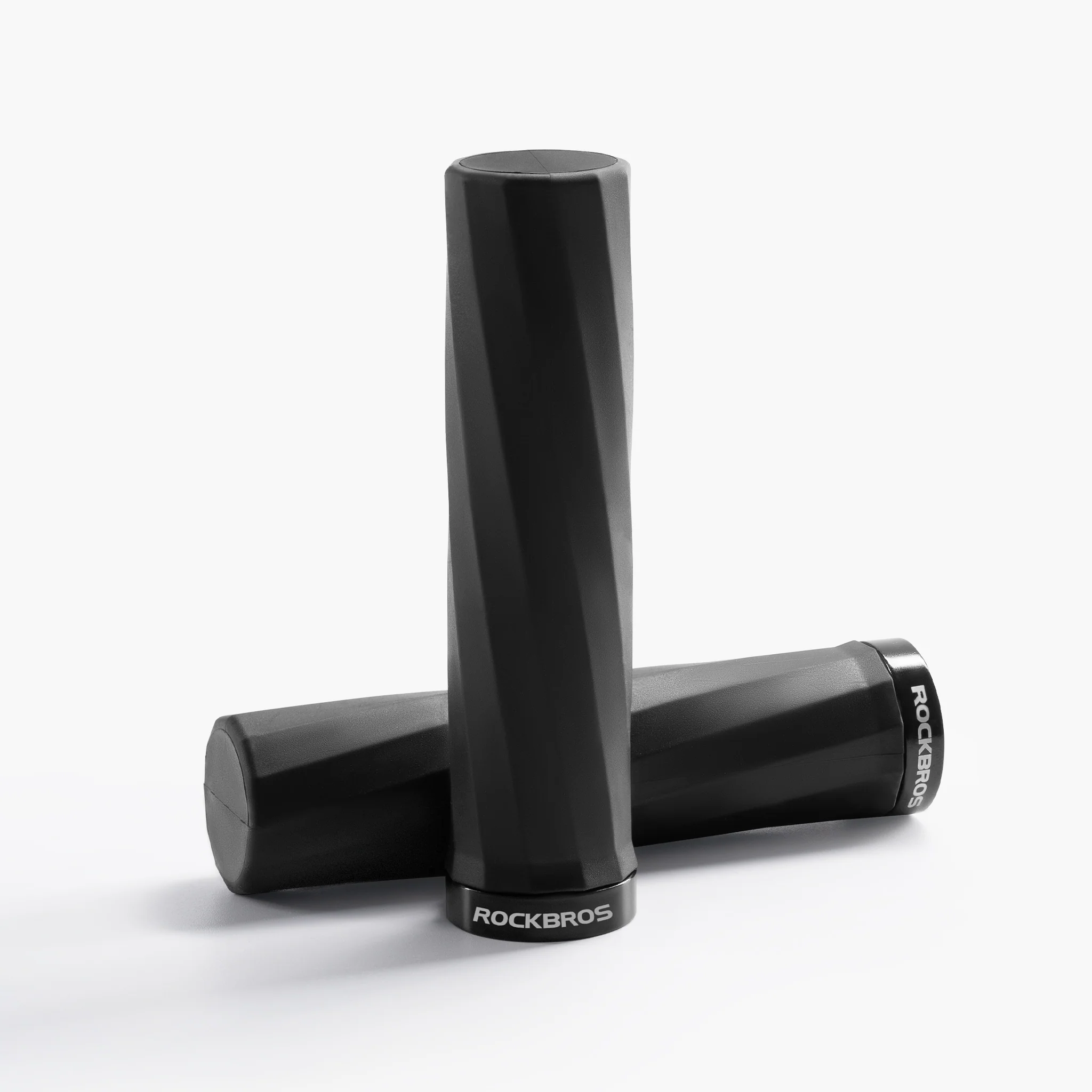 Грипсы ROCKBROS в виде спирали, материал TPE, с замком; черный