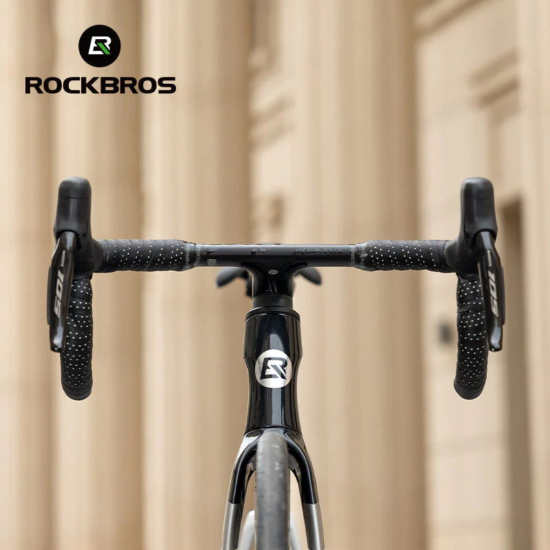 Обмотка руля ROCKBROS силиконовая, с перфорацией, 220 см; черный