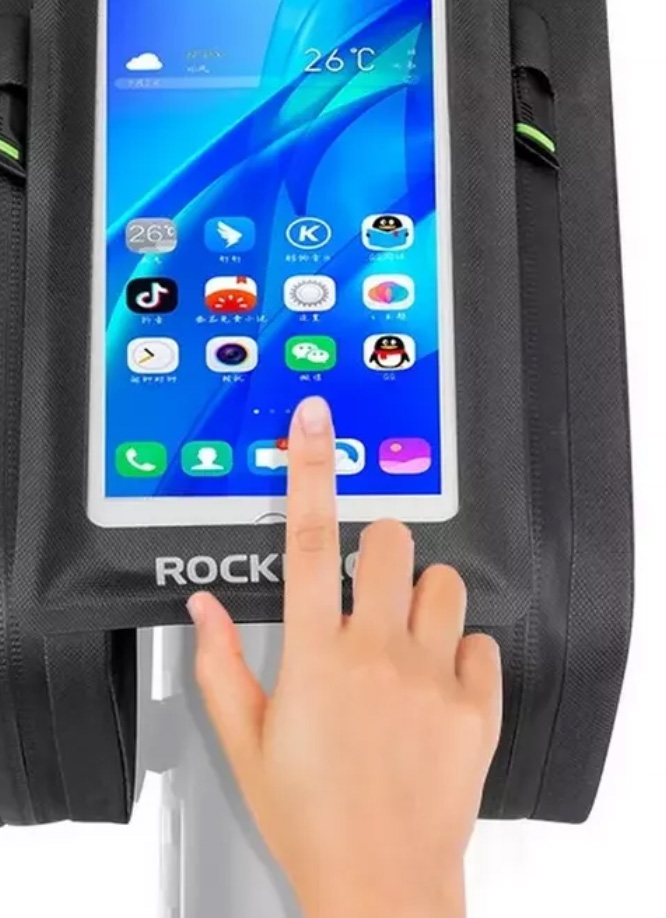Велосумка ROCKBROS с держателем для телефона. Влагозащитная