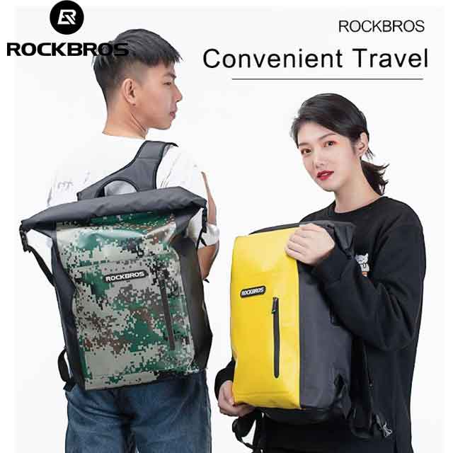 Рюкзак ROCKBROS Камуфляж. Влагозащитный