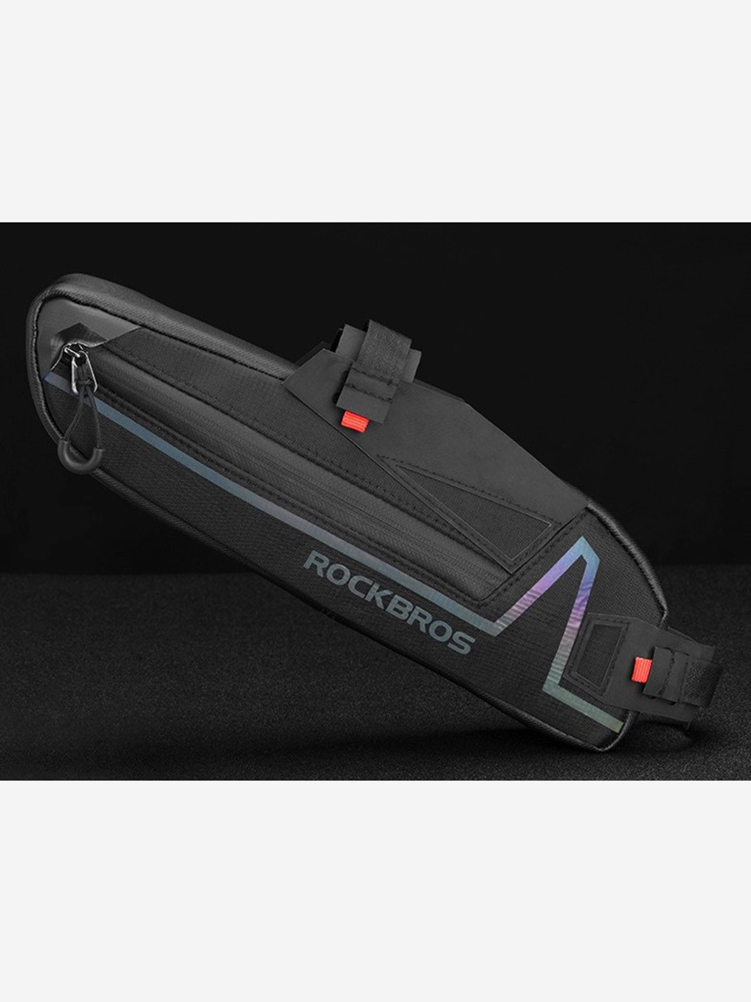 Велосумка ROCKBROS B56 на раму, объем 0,65 л; черный