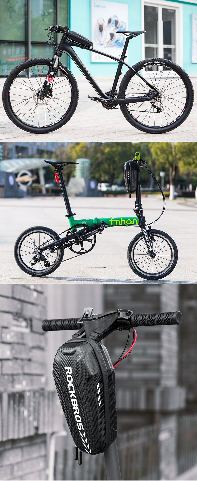 Сумка ROCKBROS для самоката на руль, 2 литра, арт B62