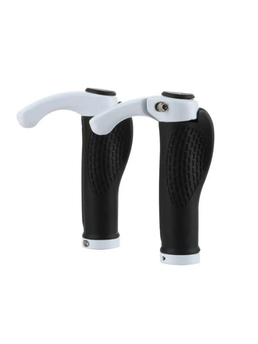 Грипсы ROCKBROS BT1007 с замками, с рогами; черный