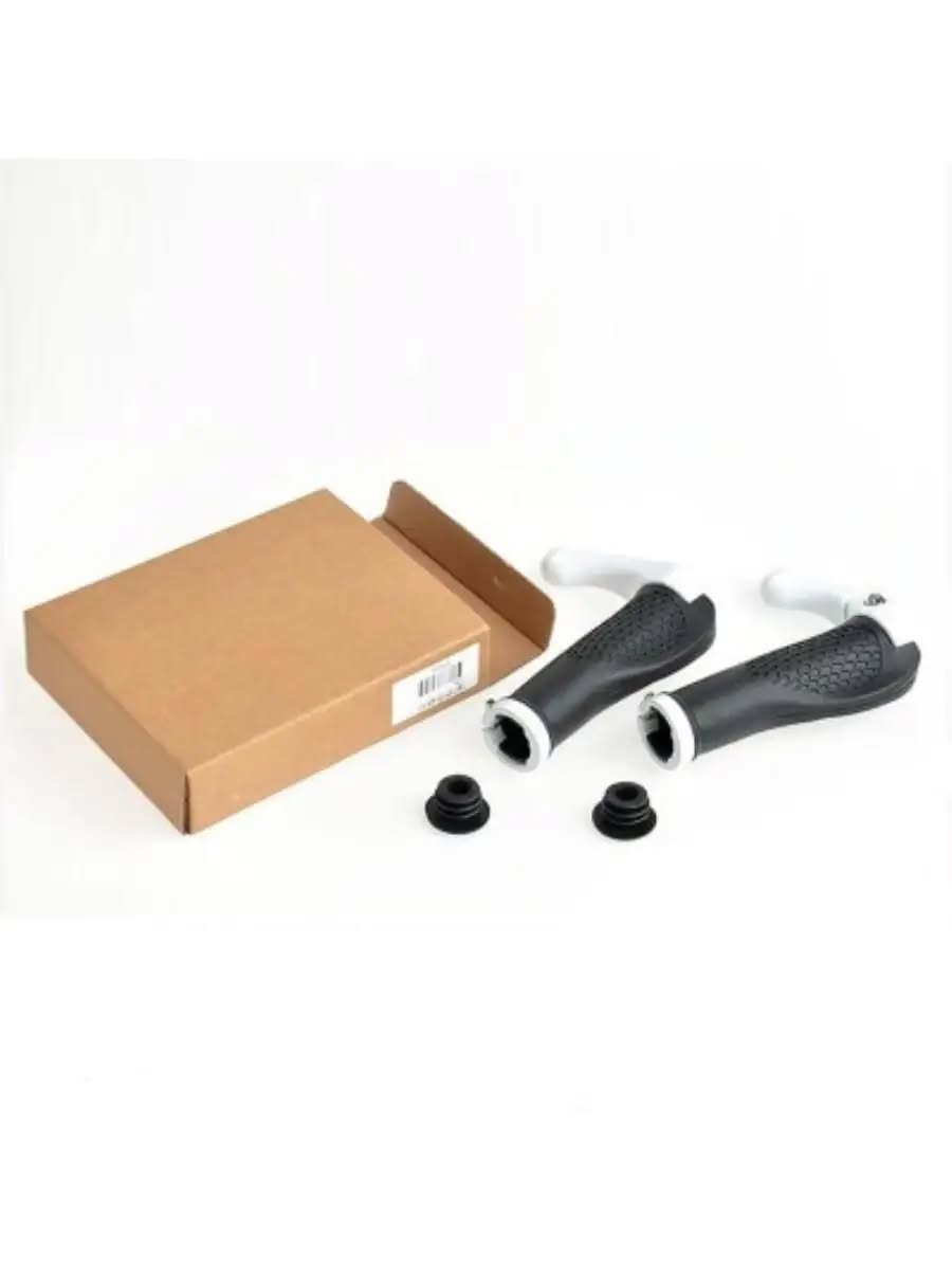 Грипсы ROCKBROS BT1007 с замками, с рогами; черный