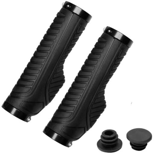 Грипсы ROCKBROS BT1802 эргономичные; черный / черный