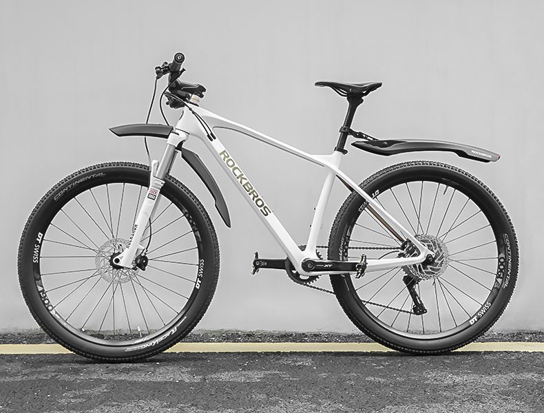 Комплект крыльев ROCKBROS черный, с задним фонарем, арт DNB8001BK