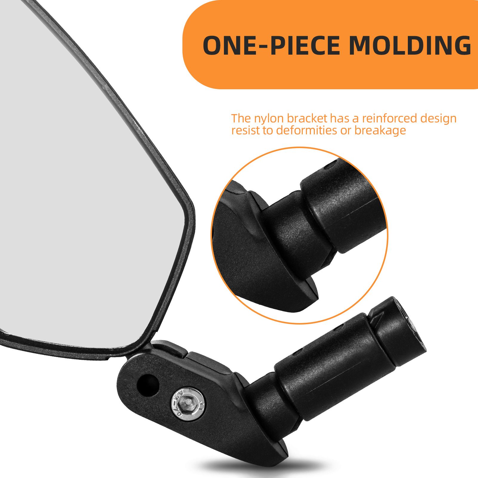 Зеркало в руль ROCKBROS, в форме ромба, арт FK-211