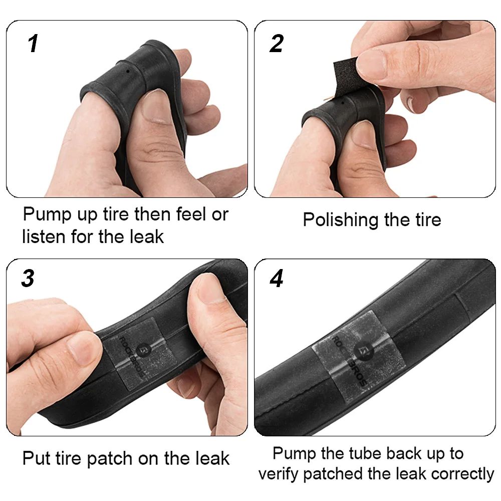 Заплатки ROCKBROS самоклеющие, набор 6 шт