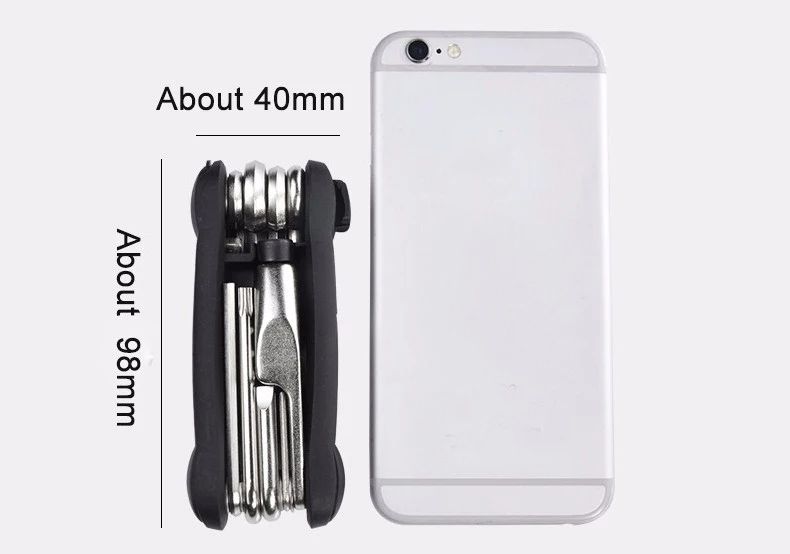 Мультитул ROCKBROS GJ804C 12-в-1; черный