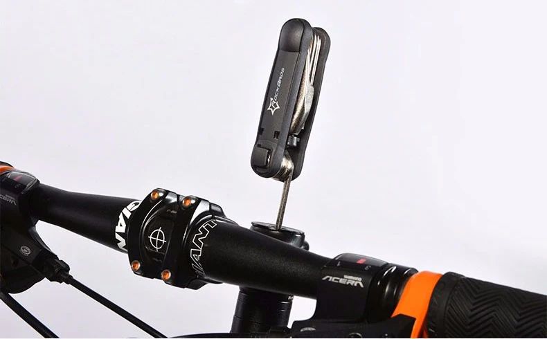 Мультитул ROCKBROS GJ804C 12-в-1; черный