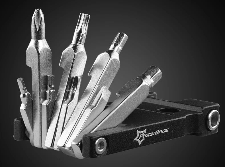 Мультитул ROCKBROS GJ8060 16-в-1; черный