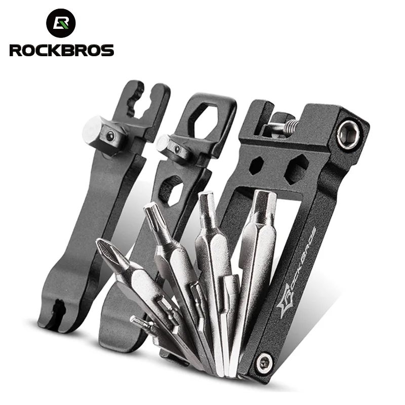 Мультитул ROCKBROS GJ8060 16-в-1; черный