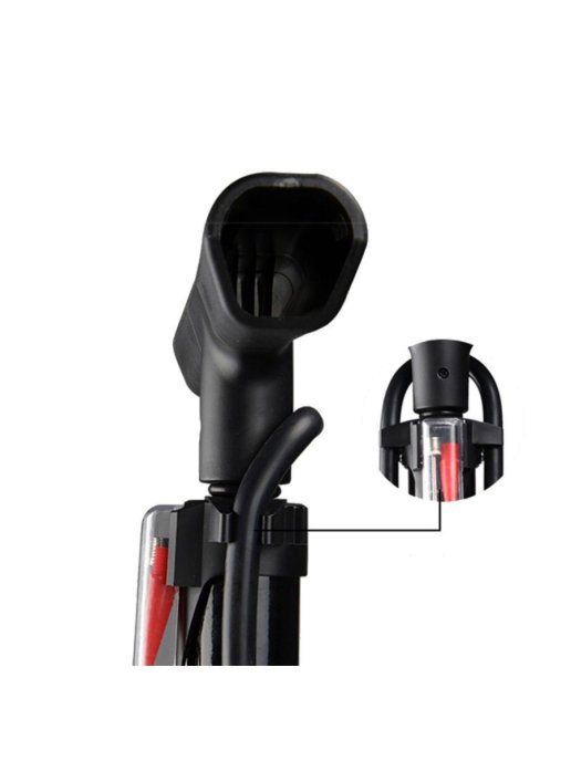 Насос напольный ROCKBROS черный, 160 PSI