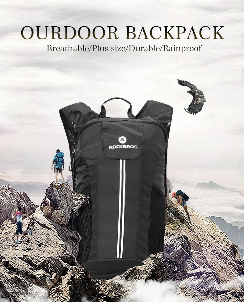 Рюкзак ROCKBROS черный. 20 литров