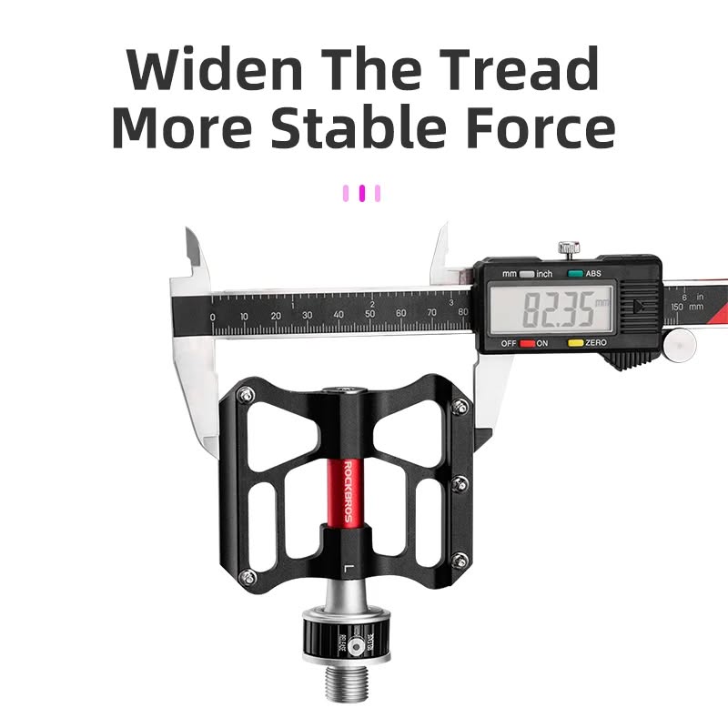 Педали ROCKBROS K3462F платфирмы, алюминий; черный