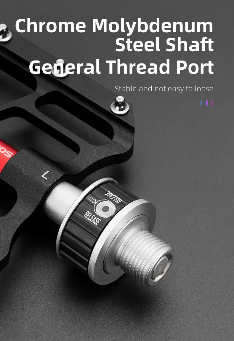 Педали ROCKBROS K3462F платфирмы, алюминий; черный