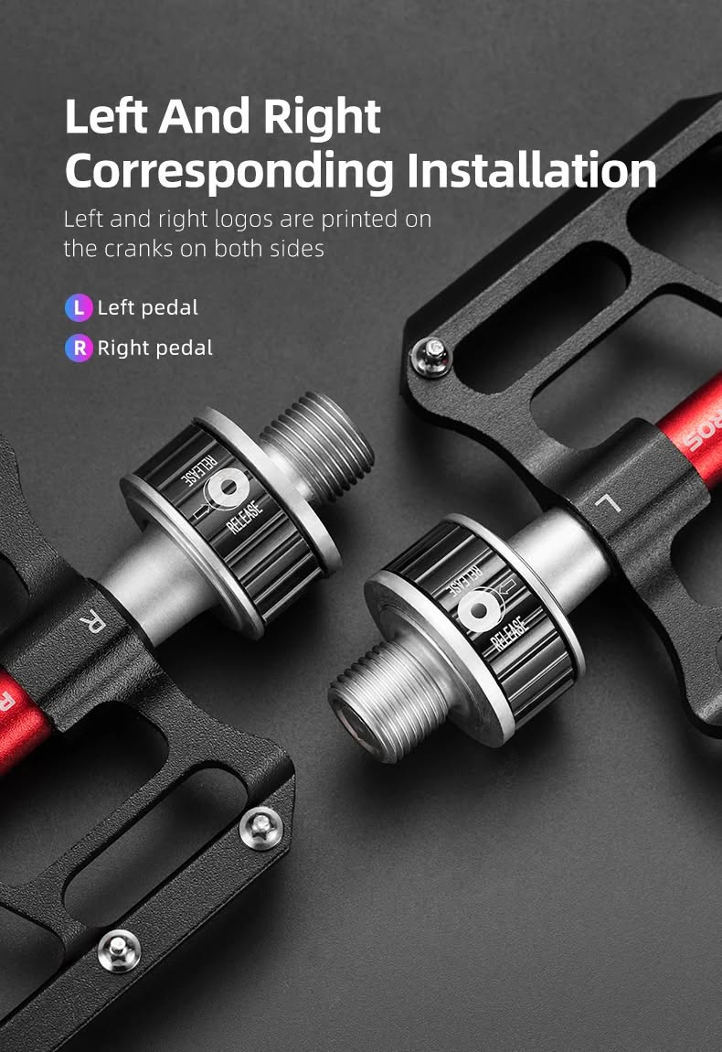 Педали ROCKBROS K3462F платфирмы, алюминий; черный