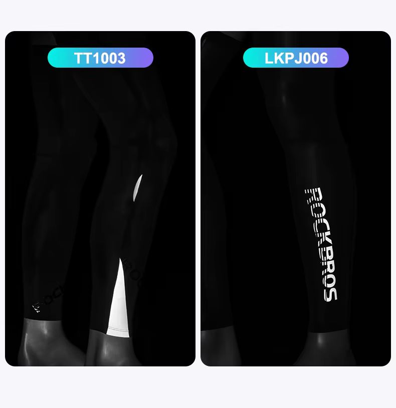 Гетры Rockbros эластичные черные