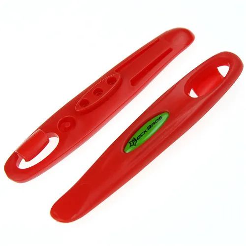 Монтажки ROCKBROS для шин, пластик, 2 шт.; красный