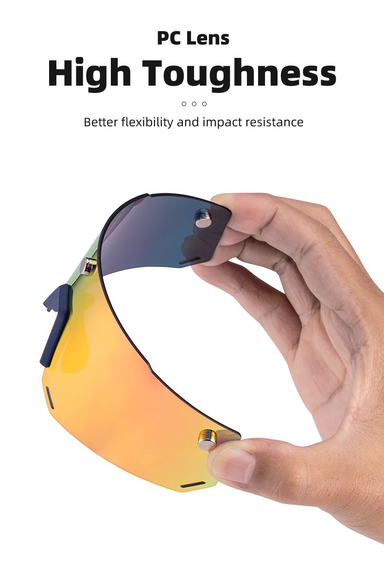 Очки велосипедные ROCKBROS 213 Цвет оправы - черный с магнитными держателями линзы. Линза с поляриза