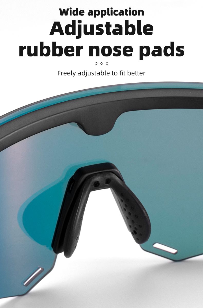 Очки велосипедные ROCKBROS 213 Цвет оправы - черный с магнитными держателями линзы. Линза с поляриза