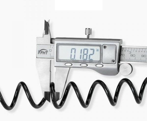 Замок вело ROCKBROS T609 кодовый, спиральный трос 150 см; черный