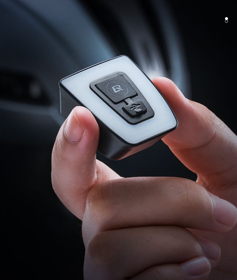 Фонарь задний ROCKBROS мягкий свет, диодный, 5 режимов, USB возможно крепить на одежду и шлем