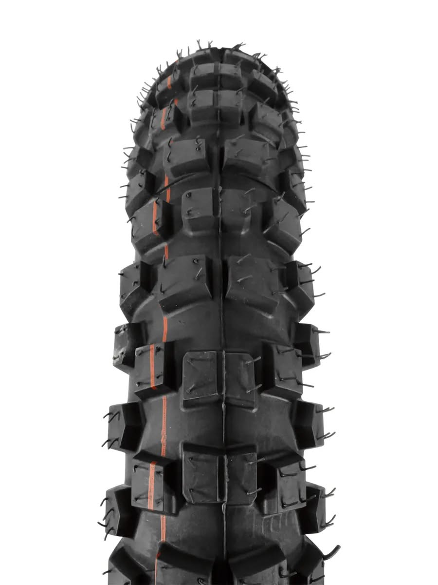 Покрышка 18" 100/90-18 кроссовая MTS-010 normal 1 red line