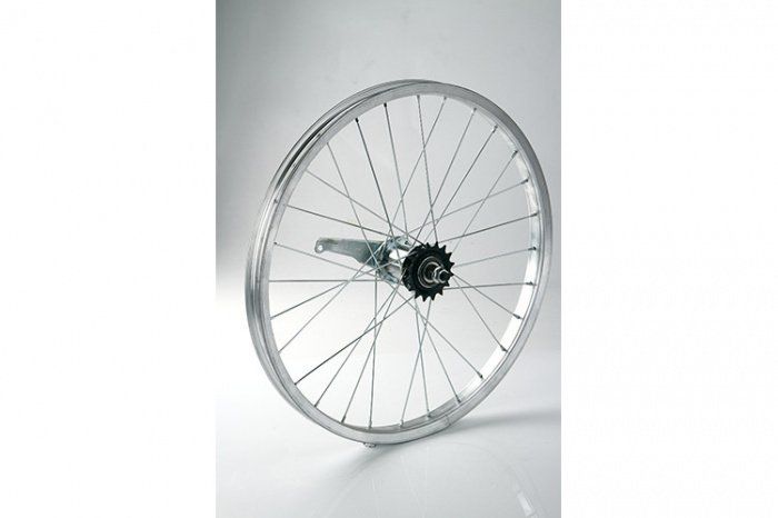 Колесо заднее, 24", не пист., 36 отв., ножной тормоз, 1 ск., одностен., RWF2436H0001