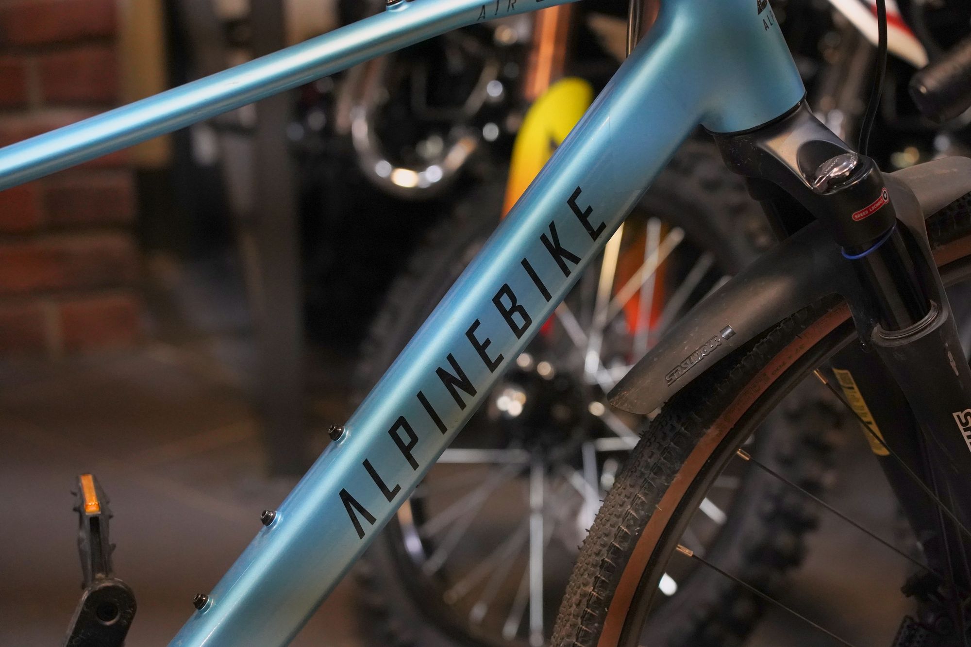 СЭМПЛ 26 Велосипед гравийный Alpinebike Air Spirit 10 размер ML ett 565 цвет Sky blue