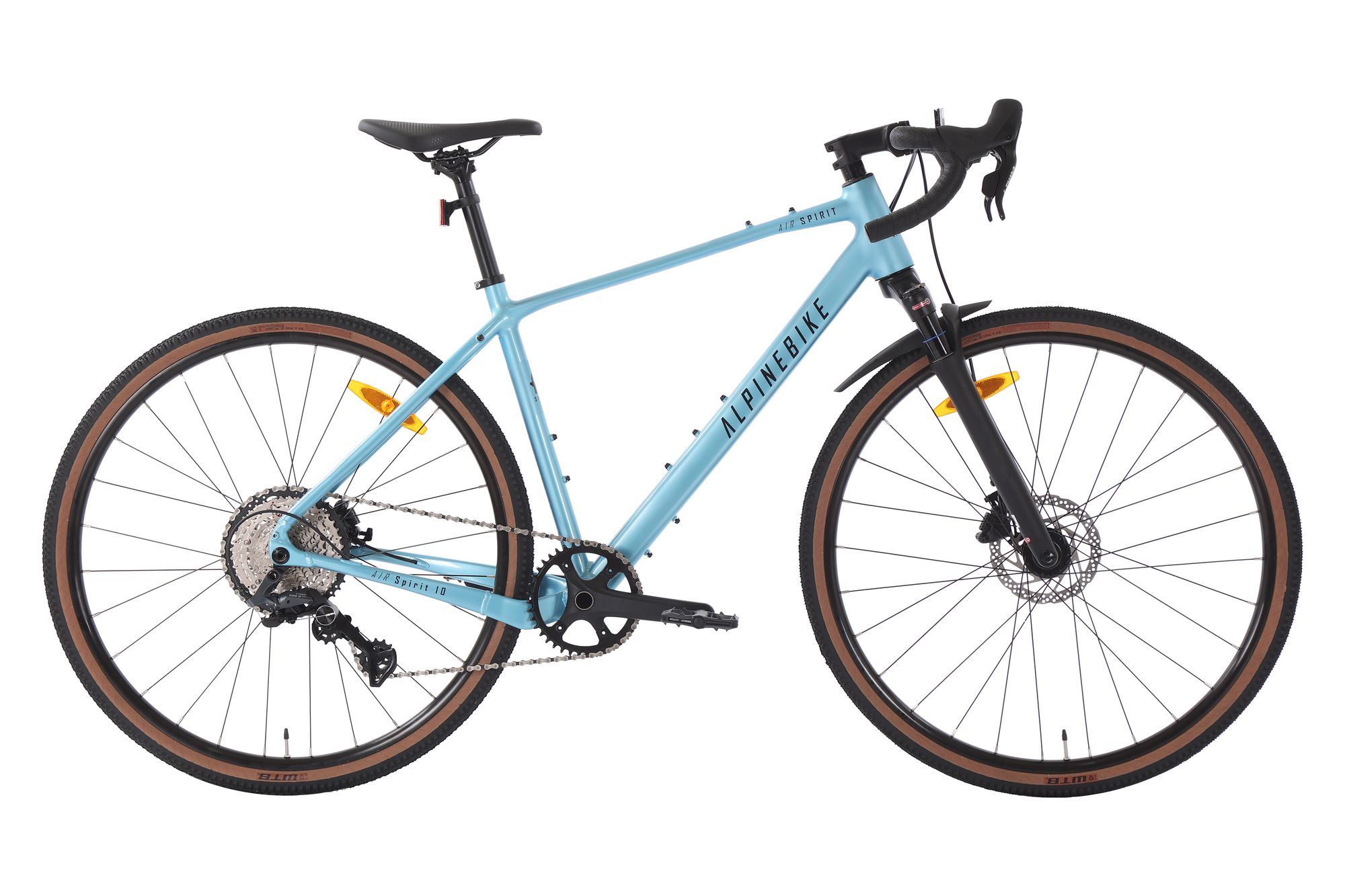 СЭМПЛ 26 Велосипед гравийный Alpinebike Air Spirit 10 размер ML ett 565 цвет Sky blue