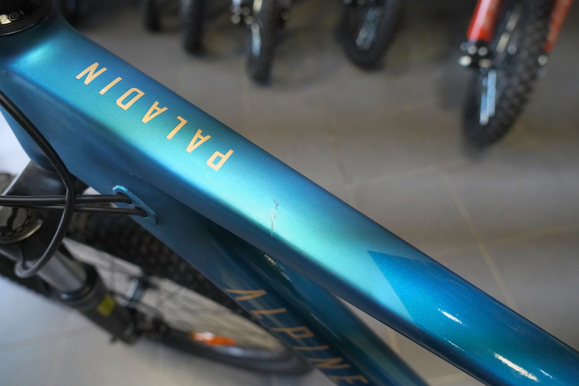СЭМПЛ 26 Велосипед горный Alpinebike Paladin 8 размер ML ett 621 Steel blue