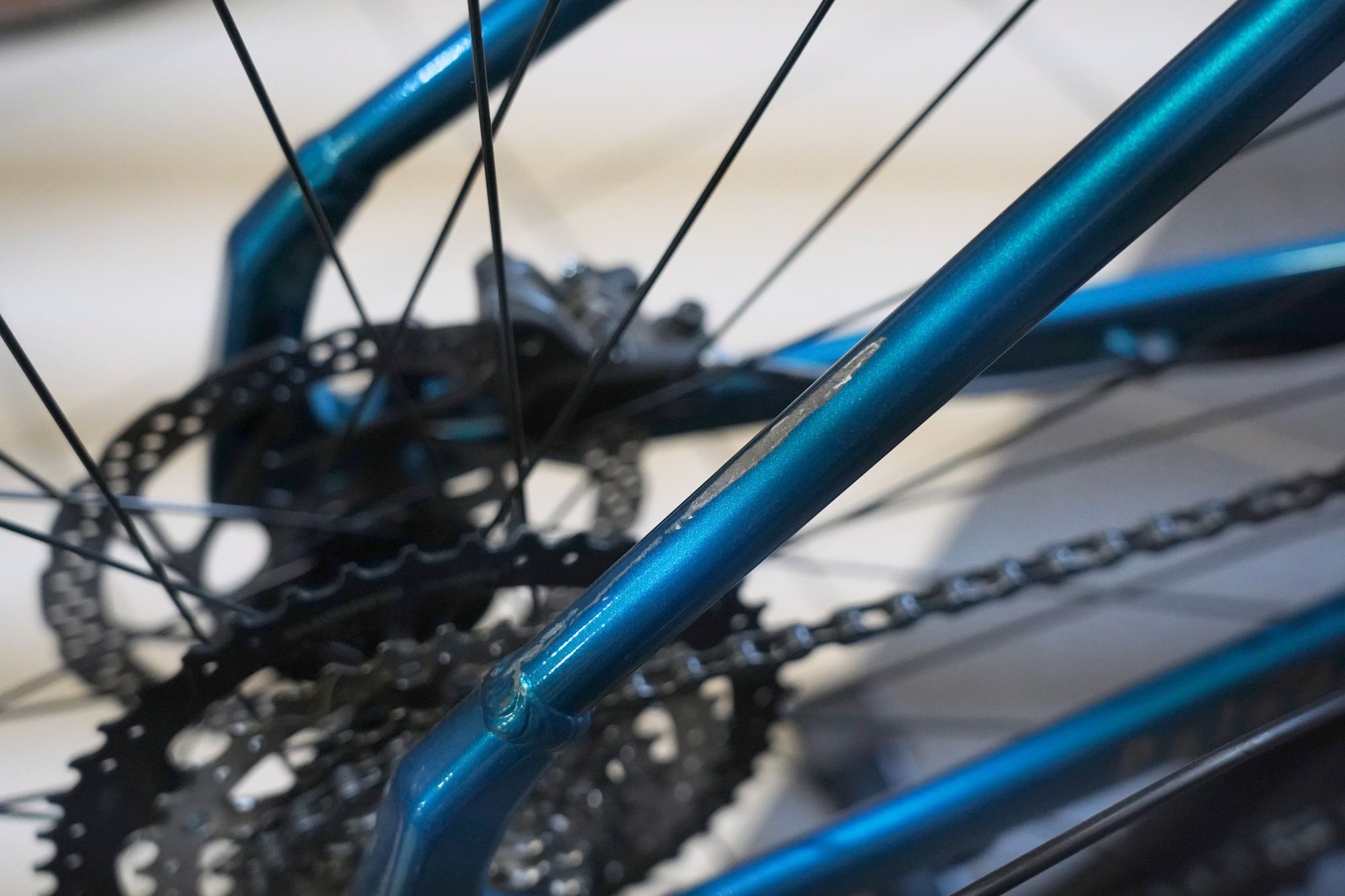 СЭМПЛ 26 Велосипед горный Alpinebike Paladin 8 размер ML ett 621 Steel blue