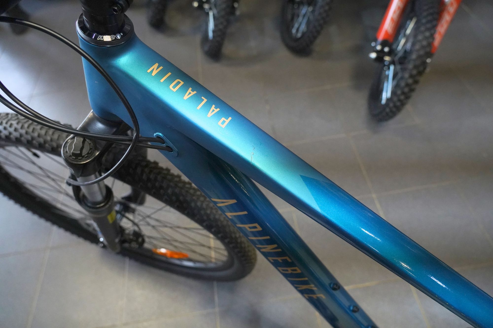 СЭМПЛ 26 Велосипед горный Alpinebike Paladin 8 размер ML ett 621 Steel blue