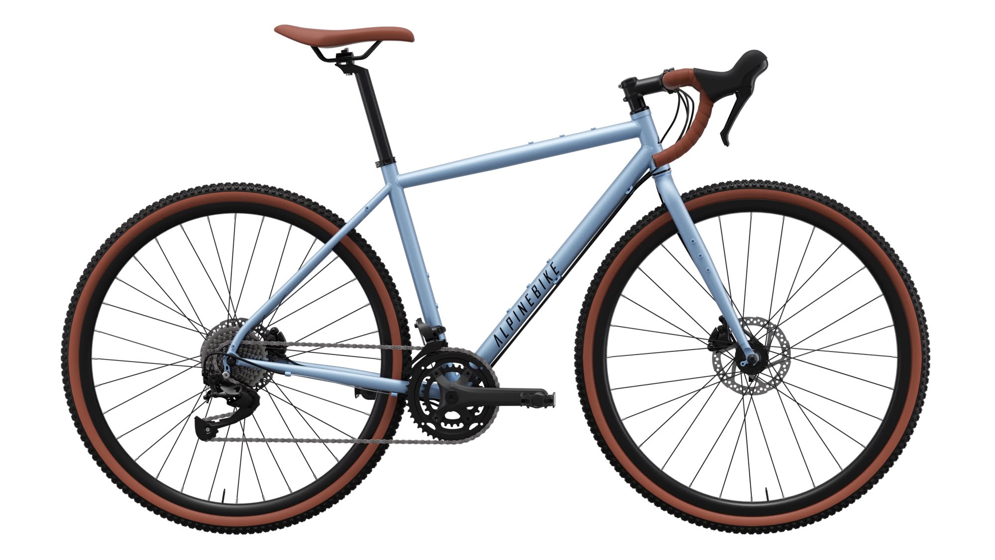 СЭМПЛ 26 Велосипед гравийный Alpinebike Spirit CR размер SM ett 535 цвет Leaden sky