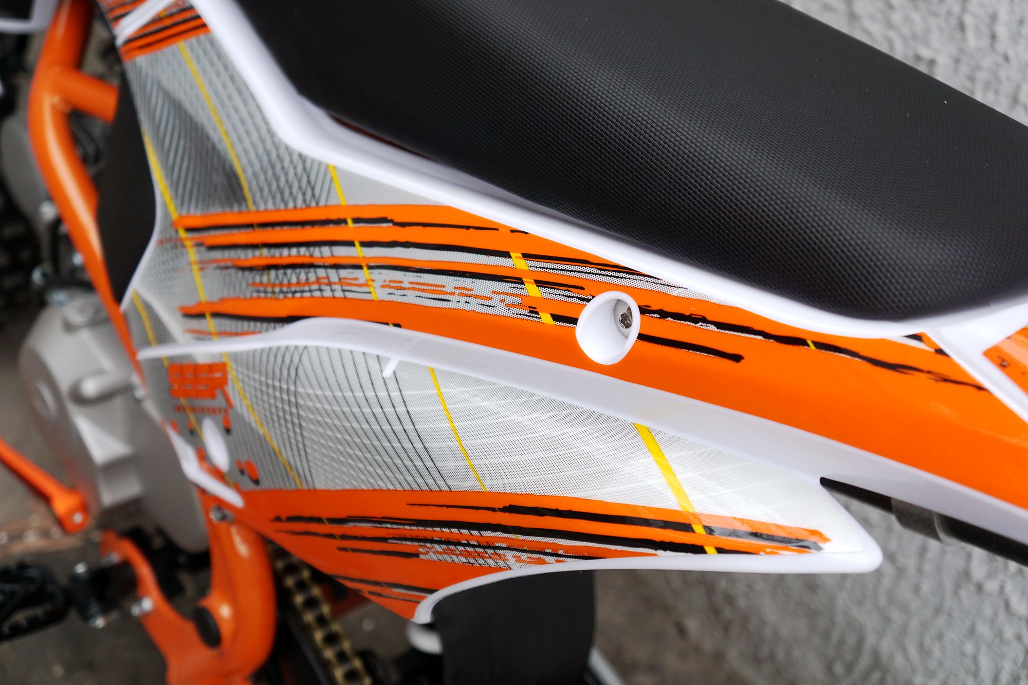 Питбайк SSSR ATOM 125 E Atomic Orange