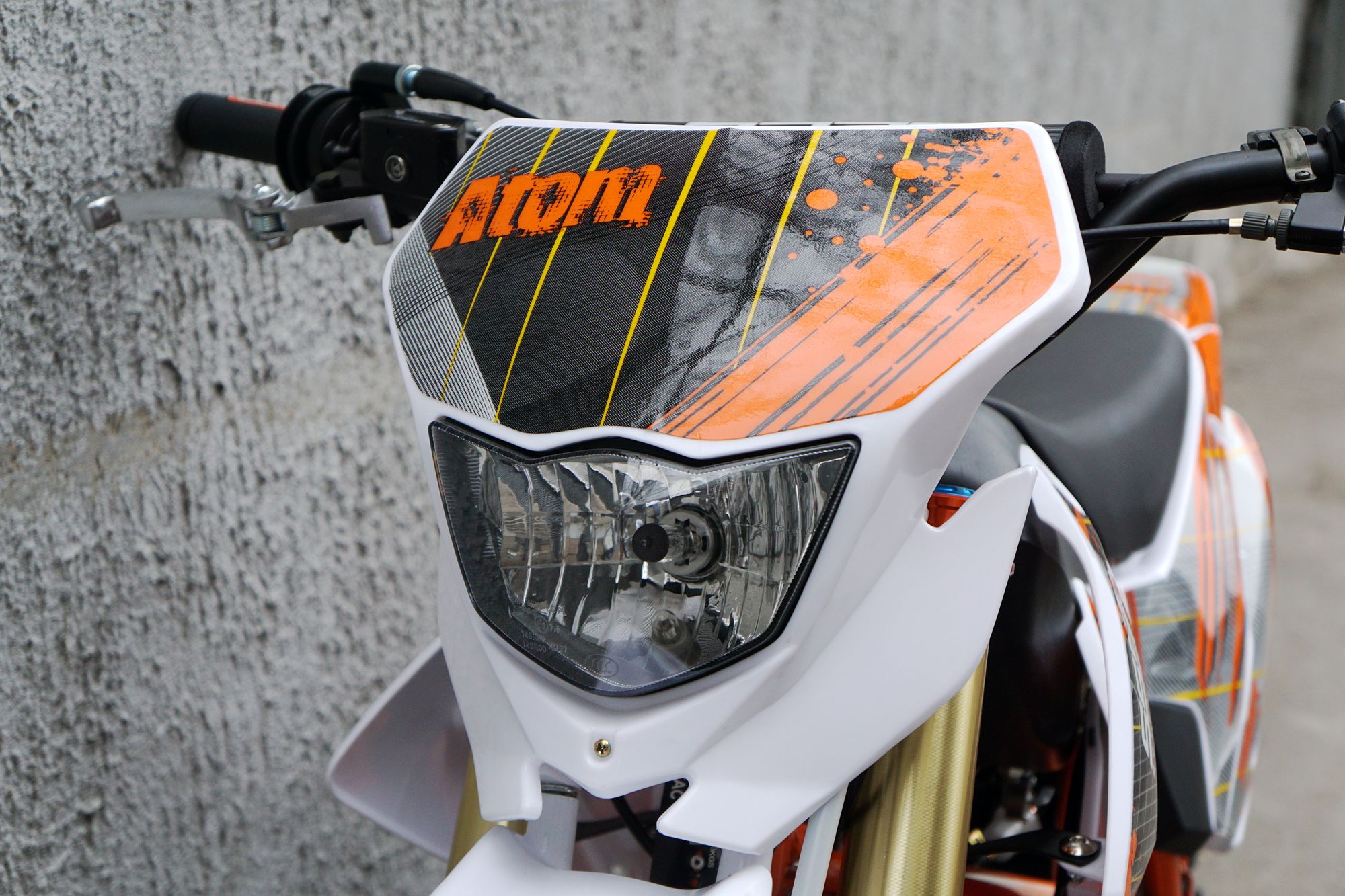 Питбайк SSSR ATOM 125 E Atomic Orange