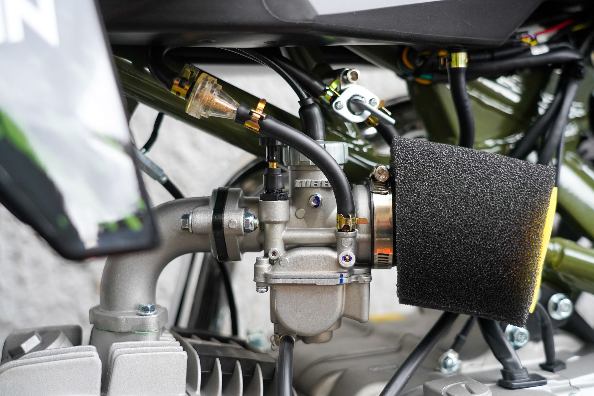 Питбайк SSSR ATOM ION 125 Green Khaki