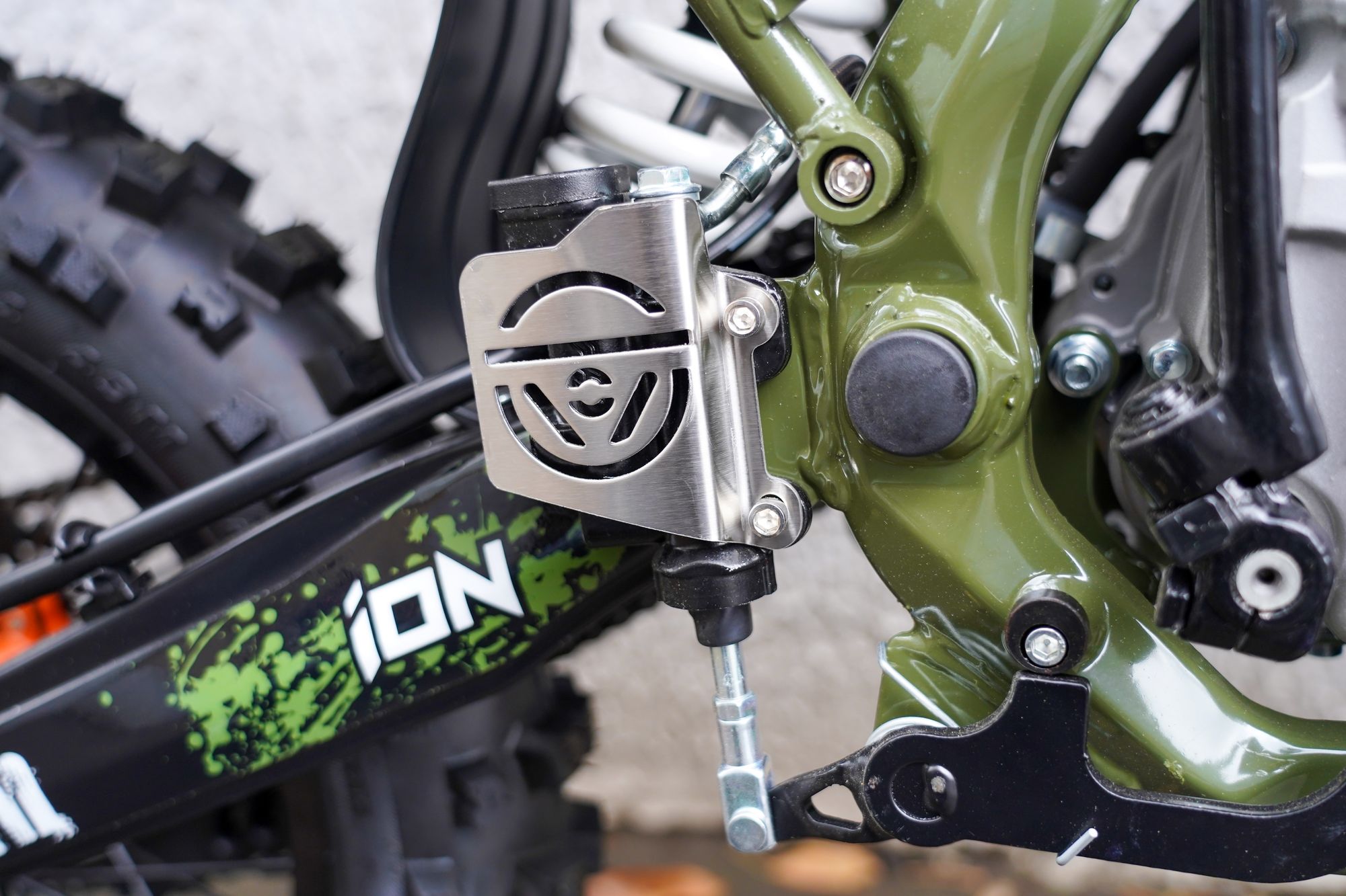 Питбайк SSSR ATOM ION 125 Green Khaki