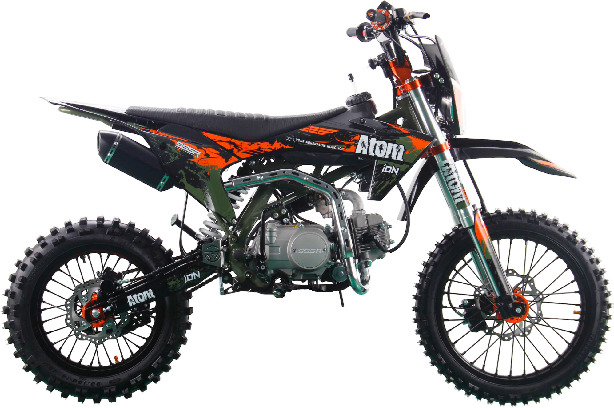 Питбайк SSSR ATOM ION 125 Green Khaki