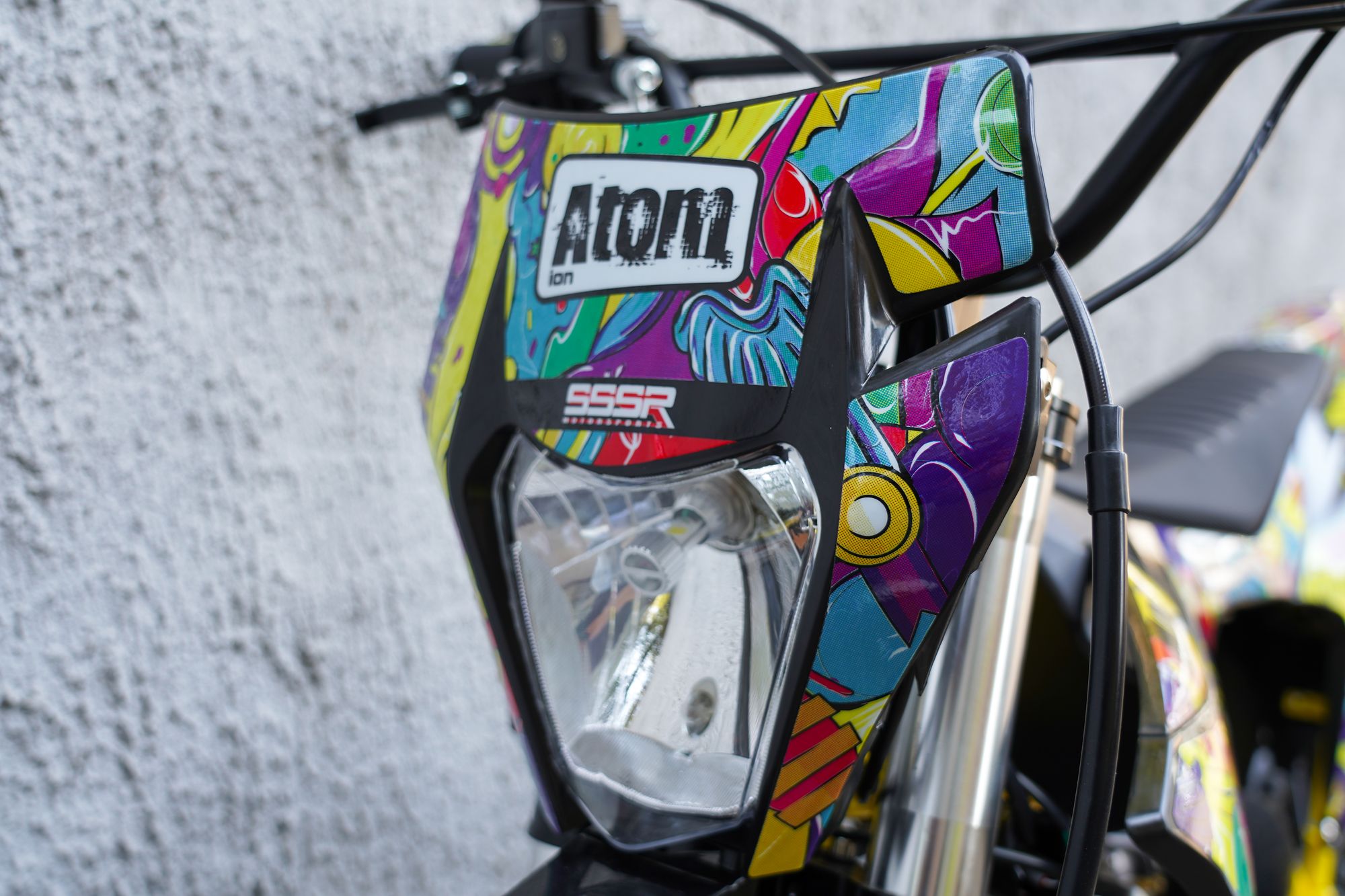 Питбайк SSSR ATOM ION 125 Yellow Orbit