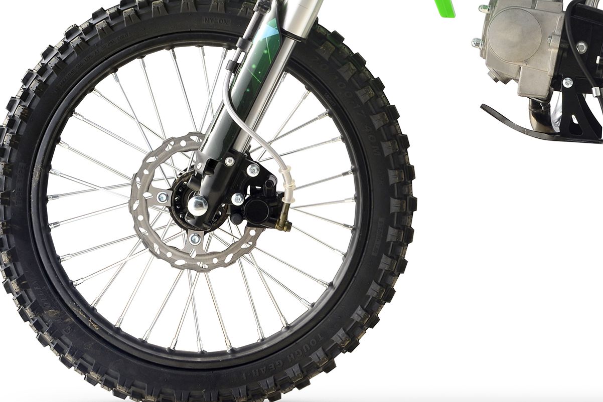 Питбайк SSSR CORE 125 SA 17/14 Cosmic Green 1 (Полуавтоматическая КПП) с фарой