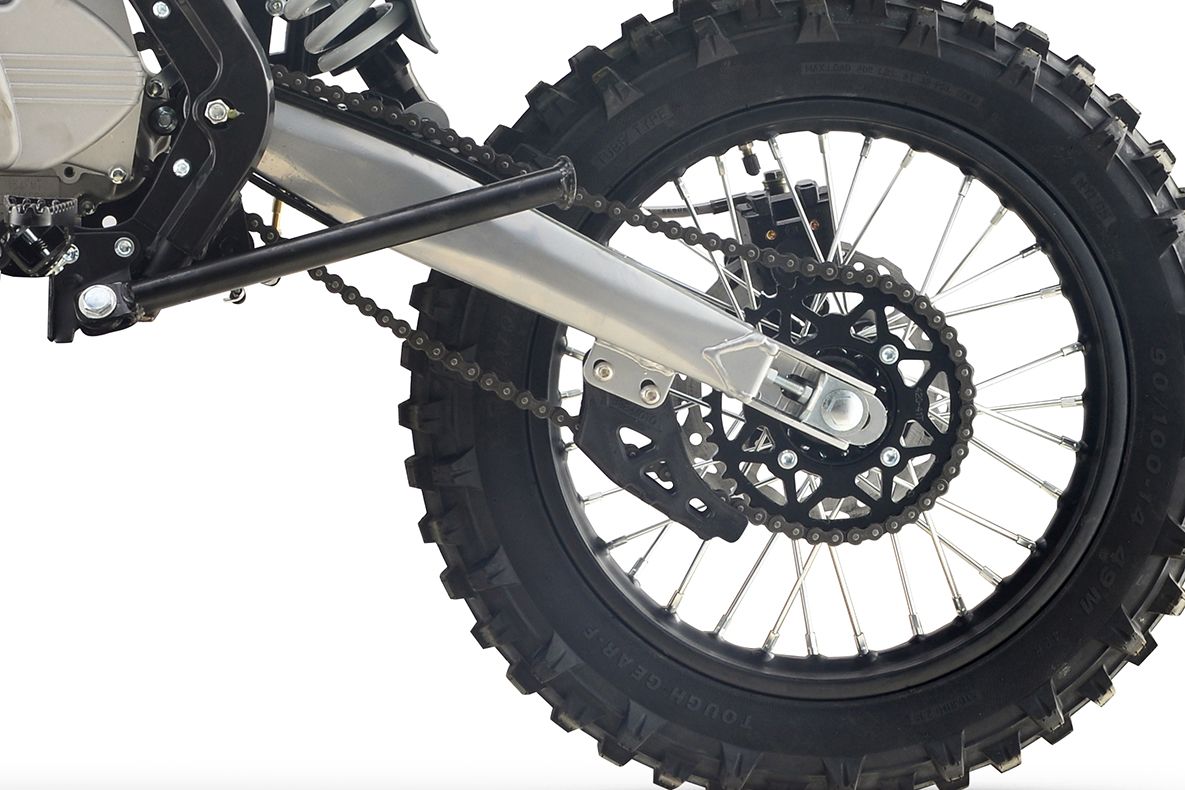 Питбайк SSSR CORE 125 SA 17/14 Cosmic Green 1 (Полуавтоматическая КПП) с фарой