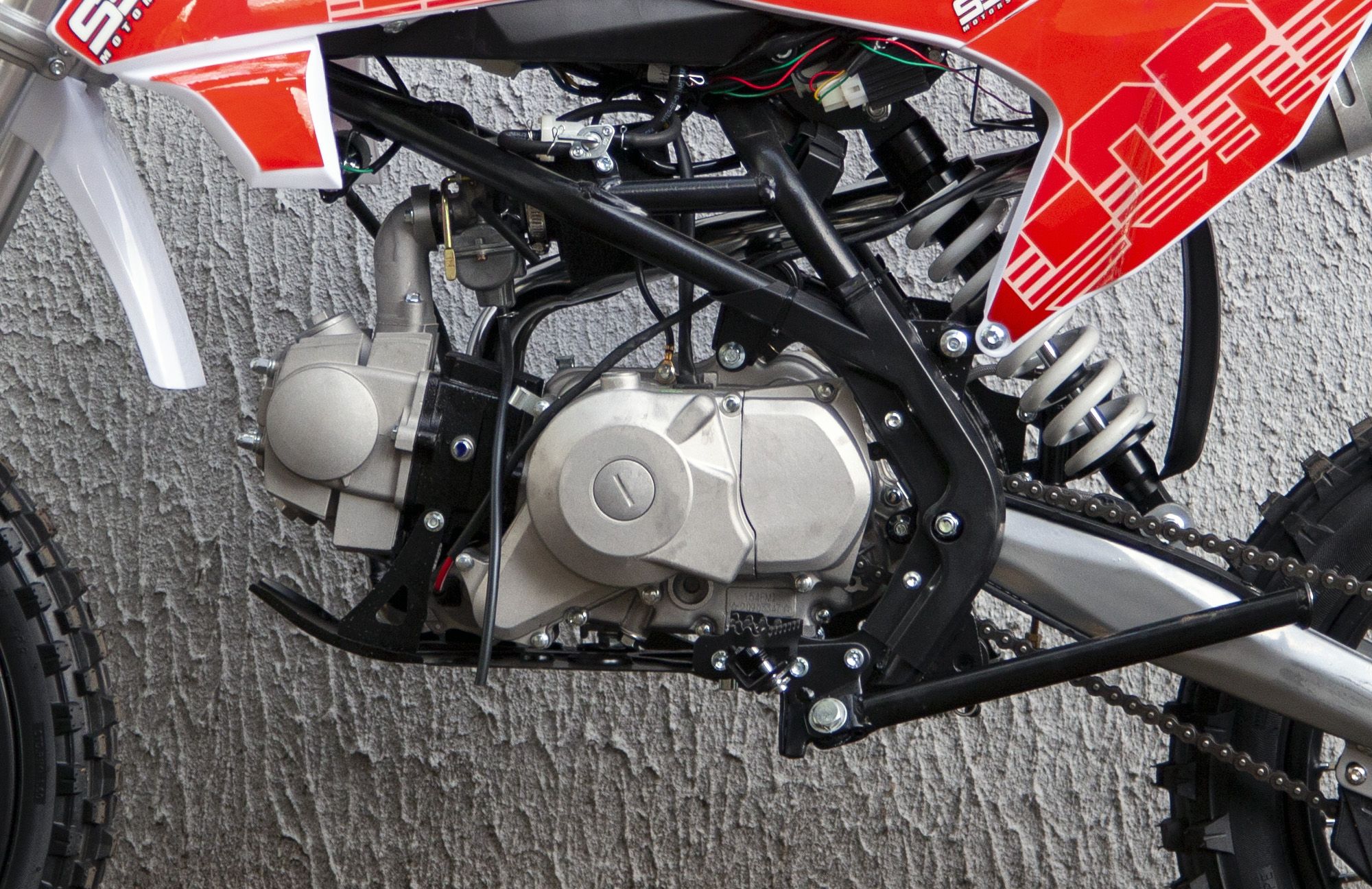 Питбайк SSSR CORE E A Cosmic Red (Автоматическая КПП)