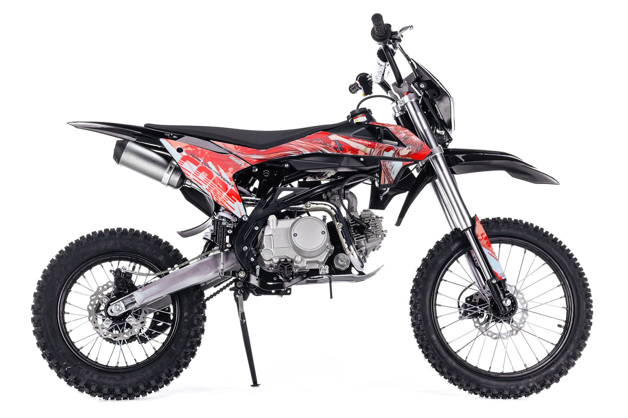 Питбайк SSSR CORE E A Red Cat Mask