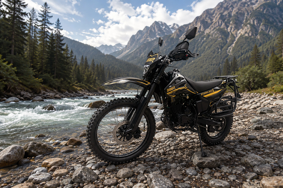 Мотоцикл SSSR STORM CB300 BLACK