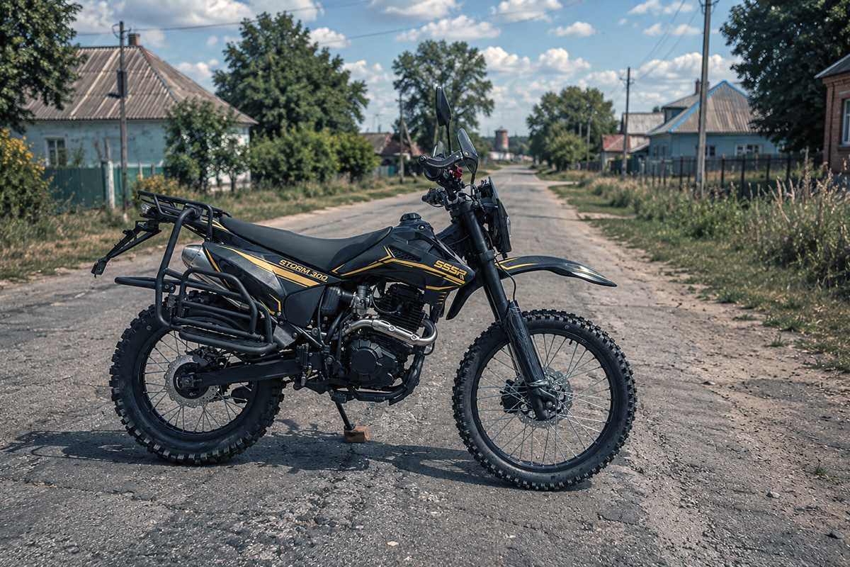 Мотоцикл SSSR STORM CB300 BLACK
