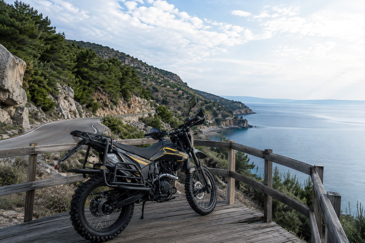 Мотоцикл SSSR STORM CB300 BLACK