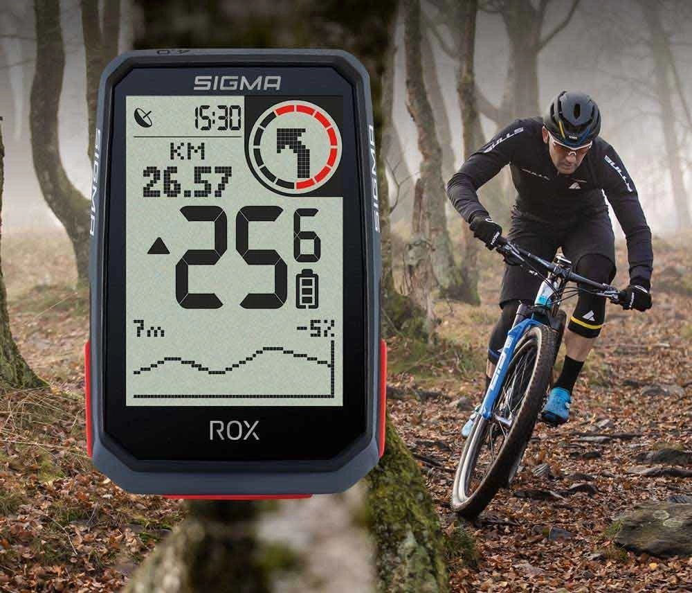 Велокомпьютер SIGMA ROX 4.0 Black, HR Set