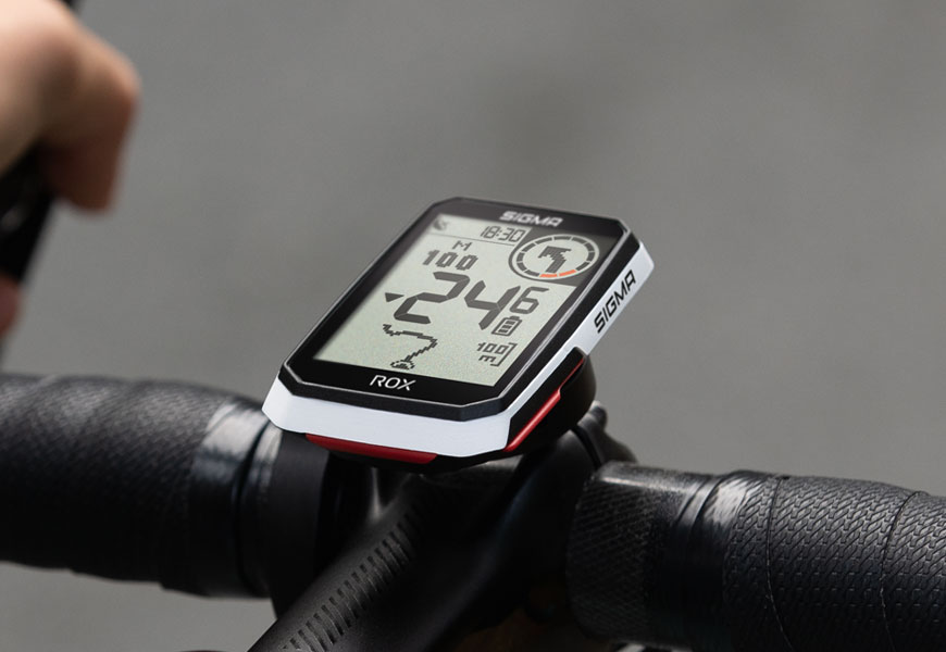 Велокомпьютер SIGMA ROX 4.0 White, HR Set